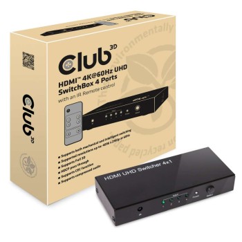 Switch Box Club 3D 4 xHDMI...