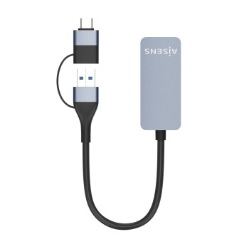 Adaptador AISENS USB-A/C/M...