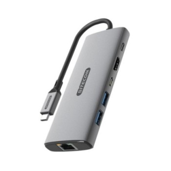 Hub Sitecom 6en1 USB-C a...
