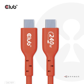 Cable Club 3D USB-C/M a...