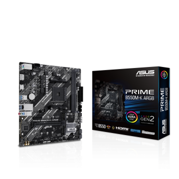 ASUS PRIME B550M-K ARGB:...