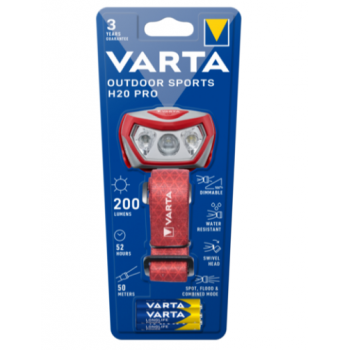 Linterna Varta Sports H20...