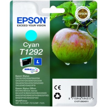 Tinta EPSON Cian Manzana T1292