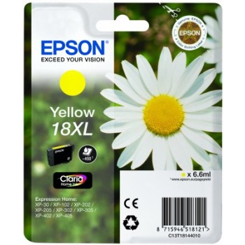 Tinta EPSON Amarillo 18XL...