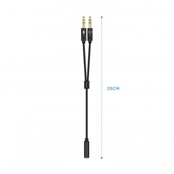 Cable AISENS 3.5mm/H a...