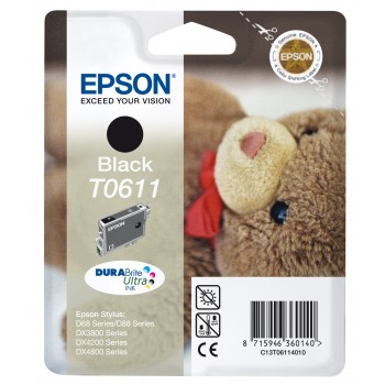 Tinta Epson T0611 Negro 8ml...