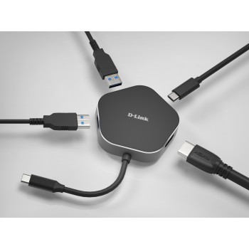 Hub D-Link USB-C a HDMI...