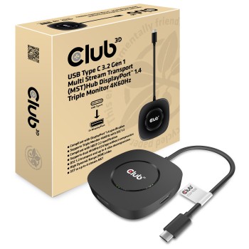 Adaptador Club 3D USB-C a...