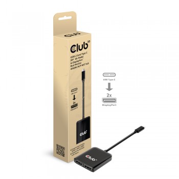 Adaptador Club 3D USB-C/M a...