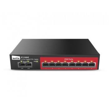 Switch NETIS 10xRJ45 GbE...