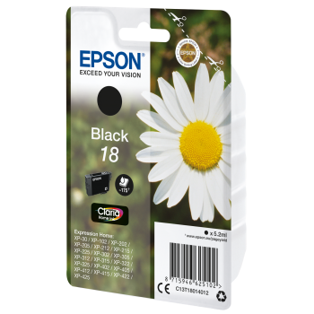 Tinta Epson 18 T1801 Negro...