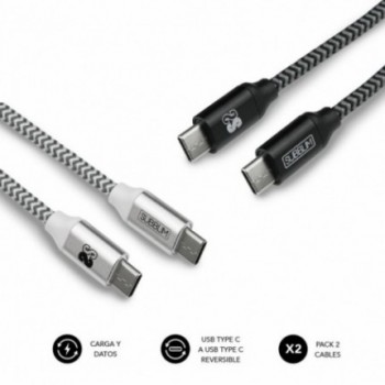 2Cables SUBBLIM Usb-C/M a...