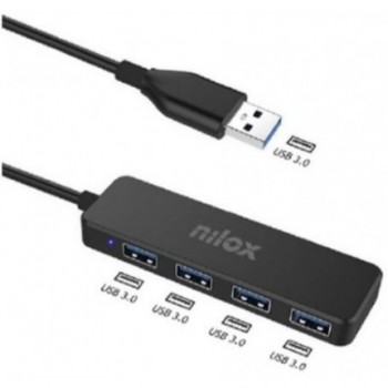 Hub NILOX USB-A 3.0 a...