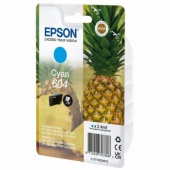 Tinta Epson 604 Cian 2.4ml...