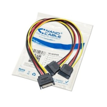 Nanocable SATA/M a 2xSATA/H...